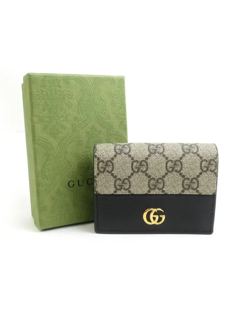 Auth Gucci Gg Supreme Marmont Bifold #280376G34B - Picture 8 of 8